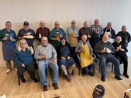 Woodcarvers group photo 2024