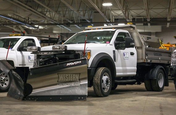City of Plymouth pick-up plow truck
