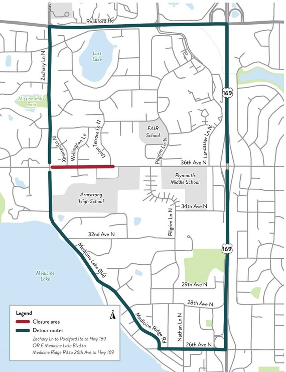Phase 1 of 36th Avenue Rehab Project