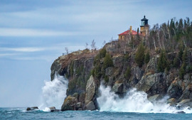 MN State Park Jay Cooke river in forest