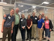 Solar tour with Commissioners Sieben and Tuma