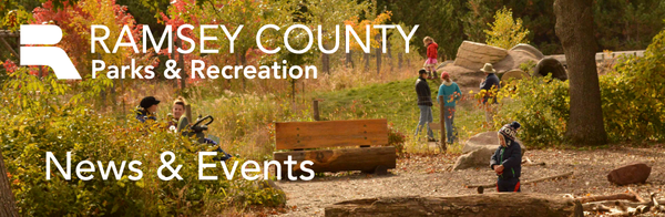 Parks and Rec Fall header image - Tamarack Nature Center Discovery Hollow.