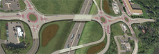 I694 and Rice Street Roundabouts rendering