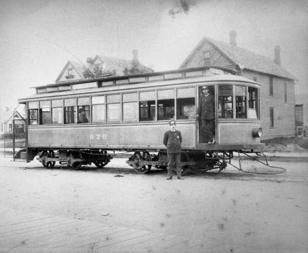 Historical Streetcar picture in St. Paul