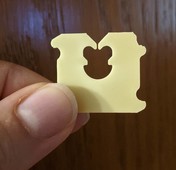 Small yellow bread clip