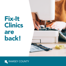 Fix-It Clinics are back
