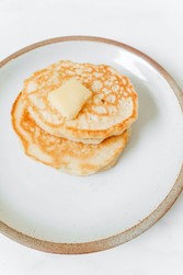 Pancakes on a plate