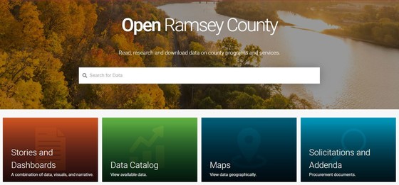 Open Ramsey County homepage