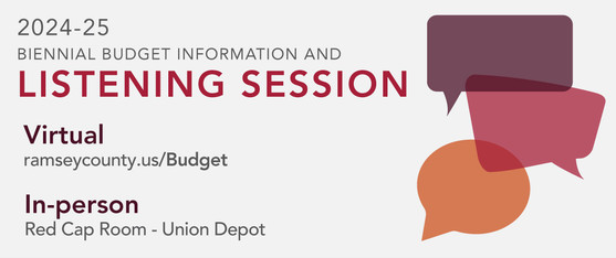 2024-25 biennial budget information and listening session