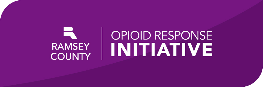 Ramsey County Opioid Response Initiative banner