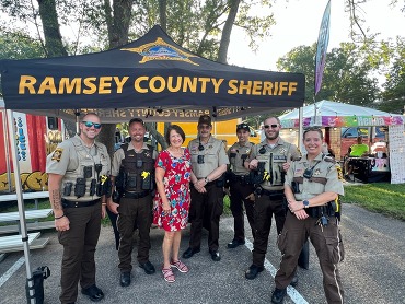 Commissioner McGuire and Ramsey County Sheriff's