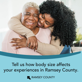 Image of woman hugging an grandmother