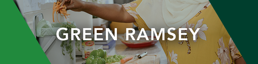 Person cooking in the kitchen