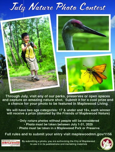 Nature Photography Contest in Maplewood
