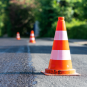 Road construction cone