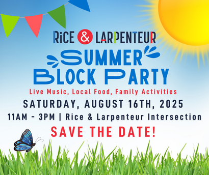 Save the Date for RLA Block Party