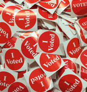 I voted stickers