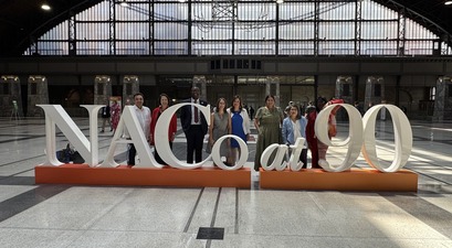 Ramsey Commissioner at NACo sign