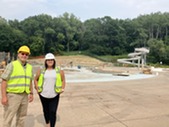 Battle Creek Water Park under construction