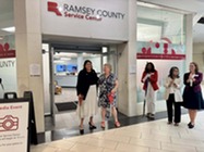 Maplewood Service Center ribbon cutting