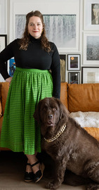 Aimee Kaufmann with Sweetpea