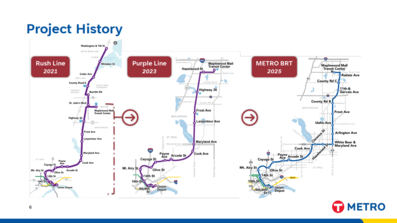 Bronze Line Project History