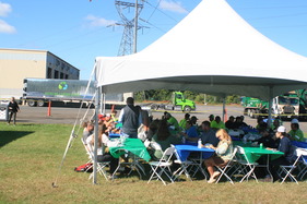 R&E Center Hauler Appreciation Group Photo 2025