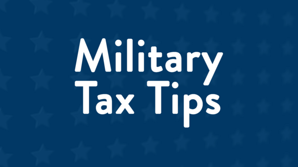 Military Tax Tips 