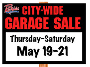 Garage Sale May 19-21