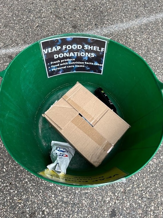 VEAP food donations