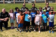 soccer camp with cops