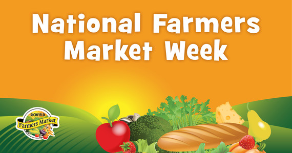 national farmers market week banner