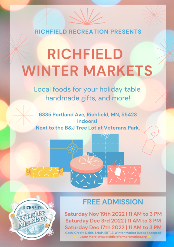 Richfield Winter Markets Flyer