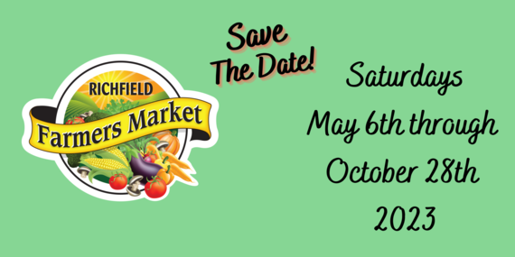 Save the date for the outdoor farmers market 2023