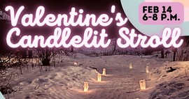 candlelit stroll valentines day