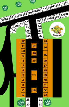 Richfield Farmers Market Overhead Site Map