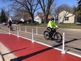 safe routes bike lane