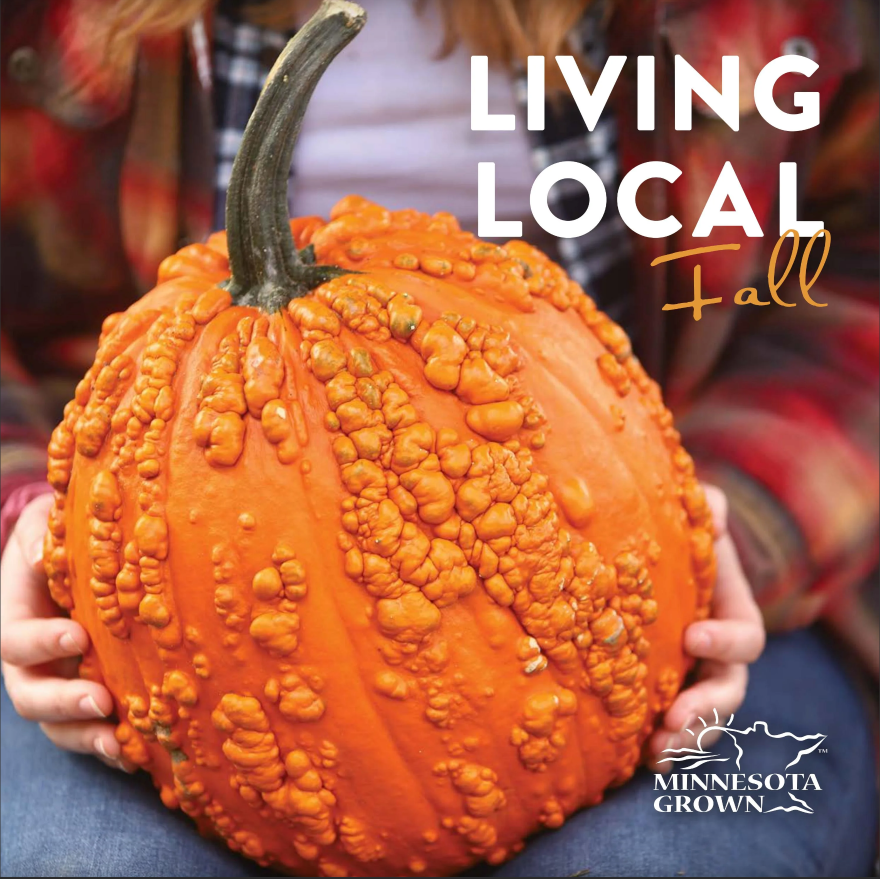 Living Local Fall Magazine Minnesota Grown Cover