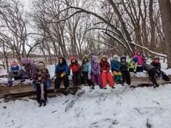 wood lake winter camp