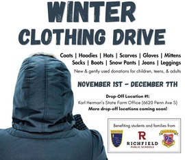 winter clothing drive
