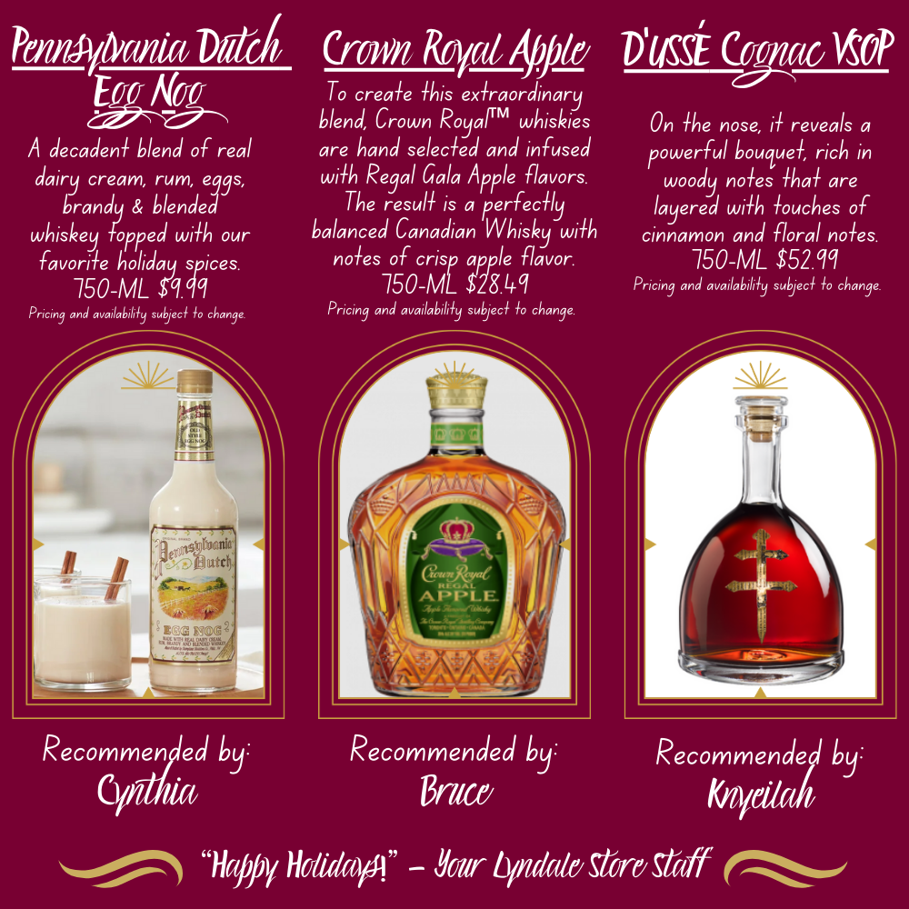 Liquor Holiday Gift Guide - Lyndale store recommendations