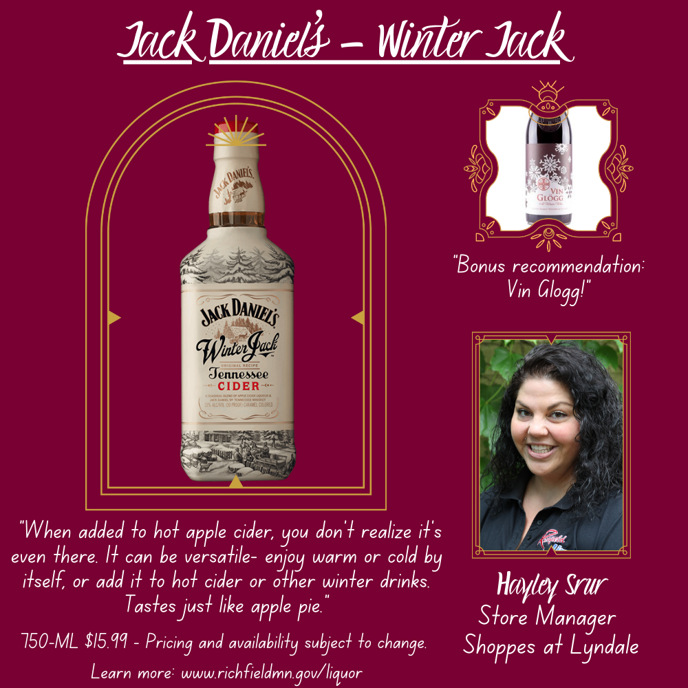 Liquor Holiday Gift Guide - Jack Daniel's Winter Jack