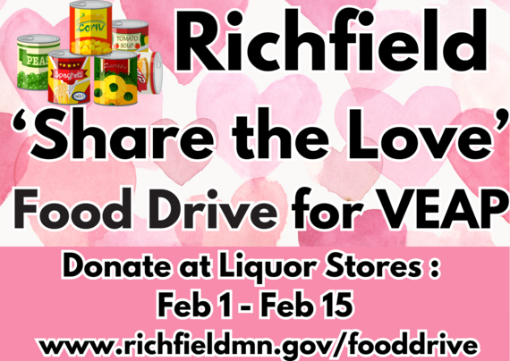 Richfield Share the love food drive - liquor stores