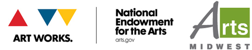 Arts Midwest and NEA Logos