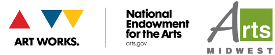 Arts Midwest and NEA Logos