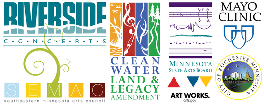 World Music Series Grant Logos