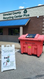 Food drop-off bin