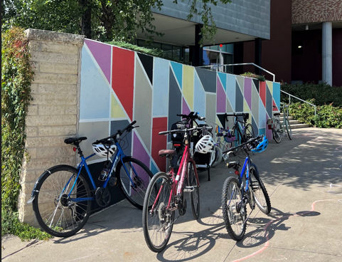 Bikes in Front of Art Center