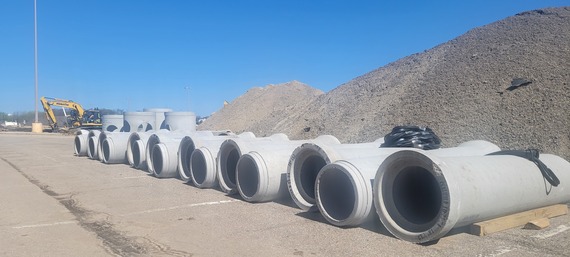 West Transit Village Construction May 2025