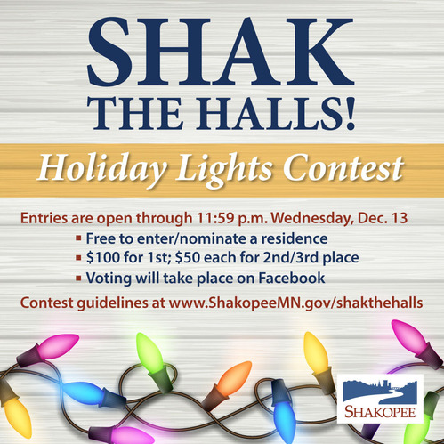 Shak the Halls! Holiday Lights Contest
